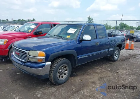 2001 GMC Sierra 1500 Sle из США, поврежденный, VIN 2GTEK19T211127583